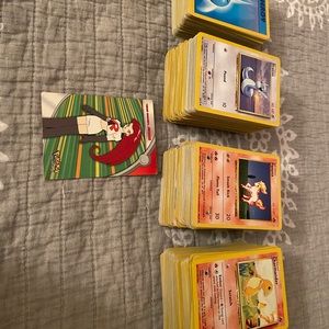 350 assorted Pokémon and 200 energy cards